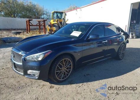 2019 Infiniti Q70 3.7X Luxe z USA, uszkodzony, nr VIN JN1BY1AR1KM585156